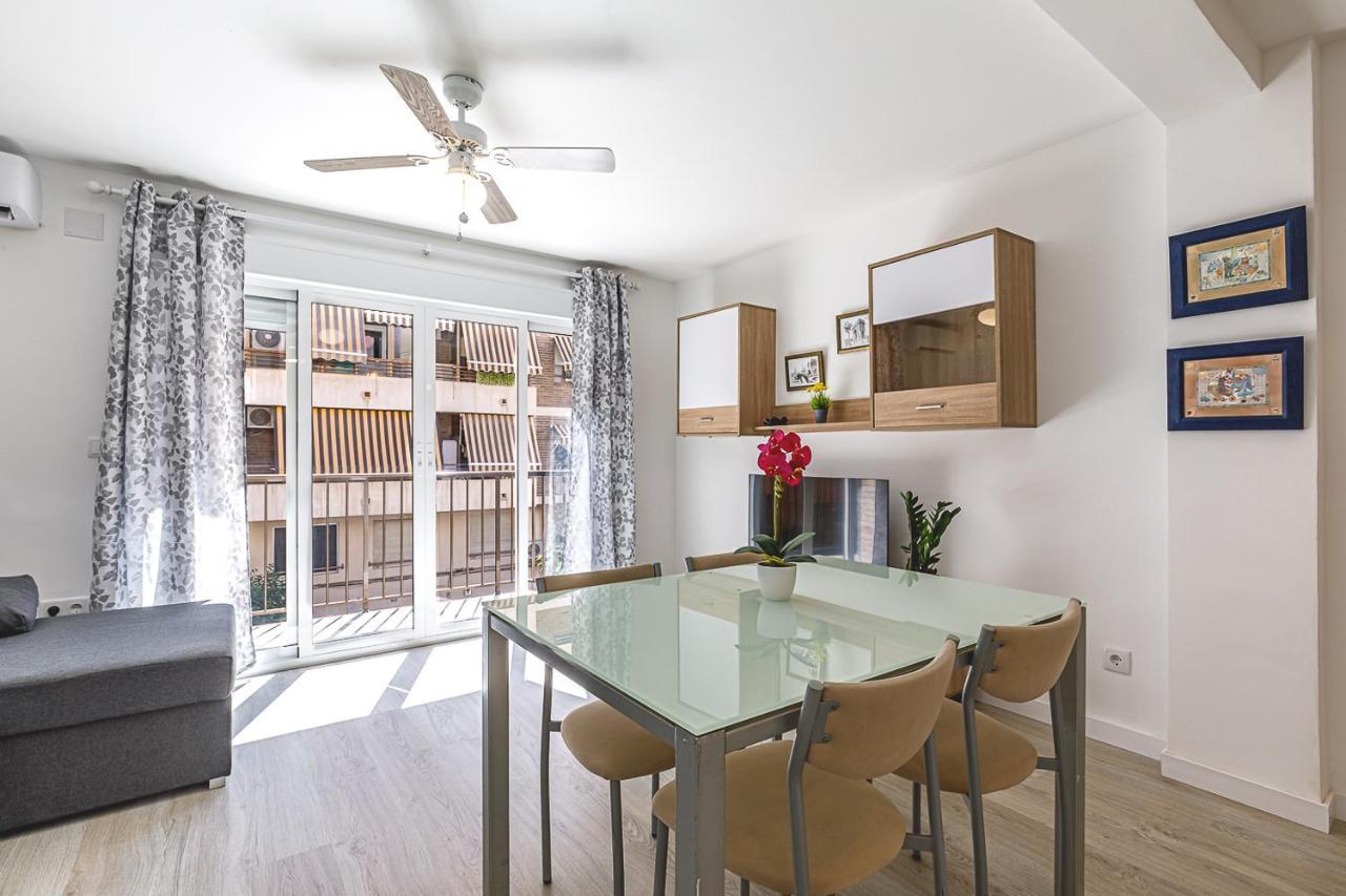 Luminoso Y Acogedor Apartamento Con Ac Alicante Bagian luar foto