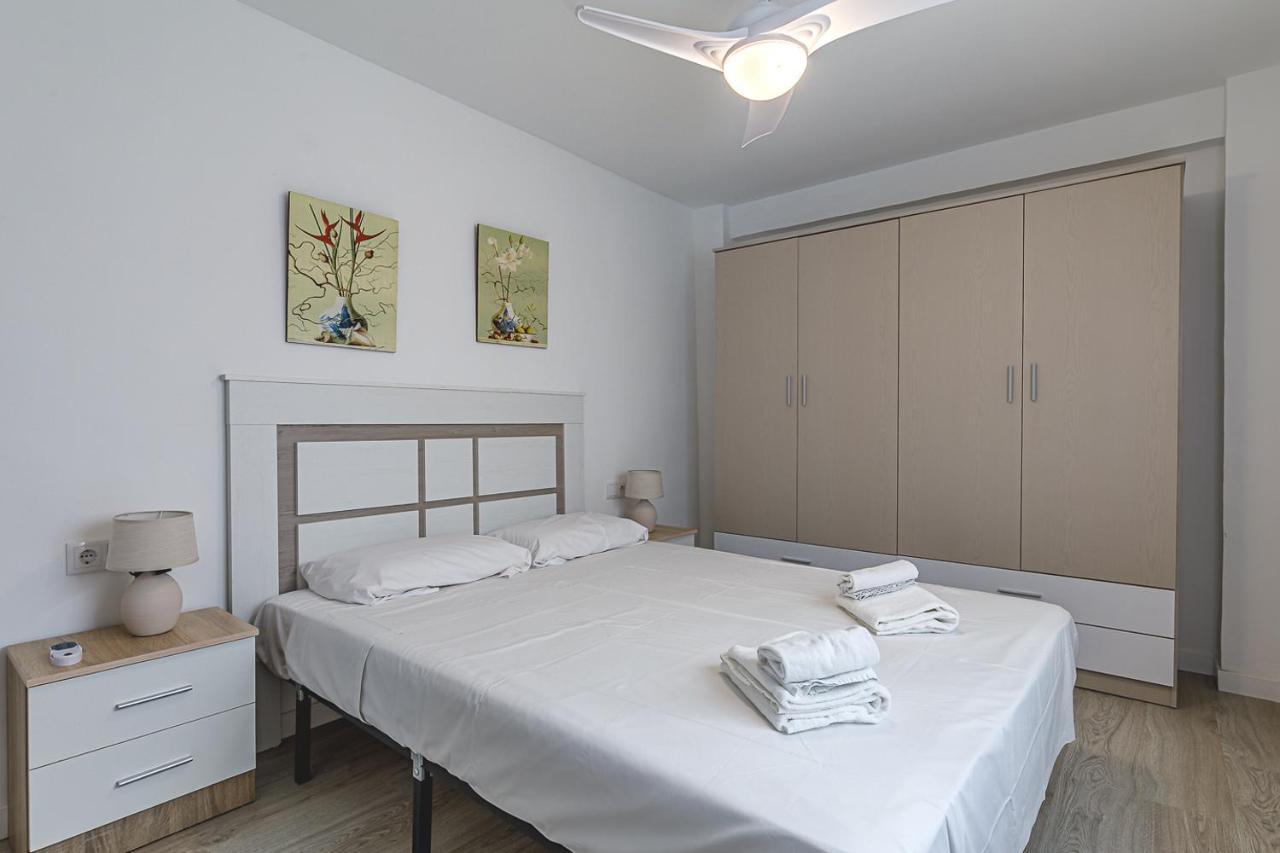 Luminoso Y Acogedor Apartamento Con Ac Alicante Bagian luar foto