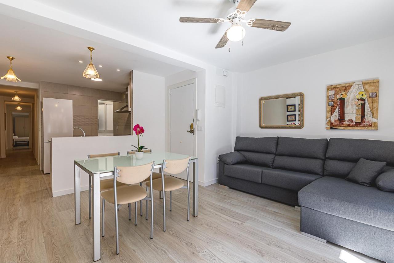 Luminoso Y Acogedor Apartamento Con Ac Alicante Bagian luar foto