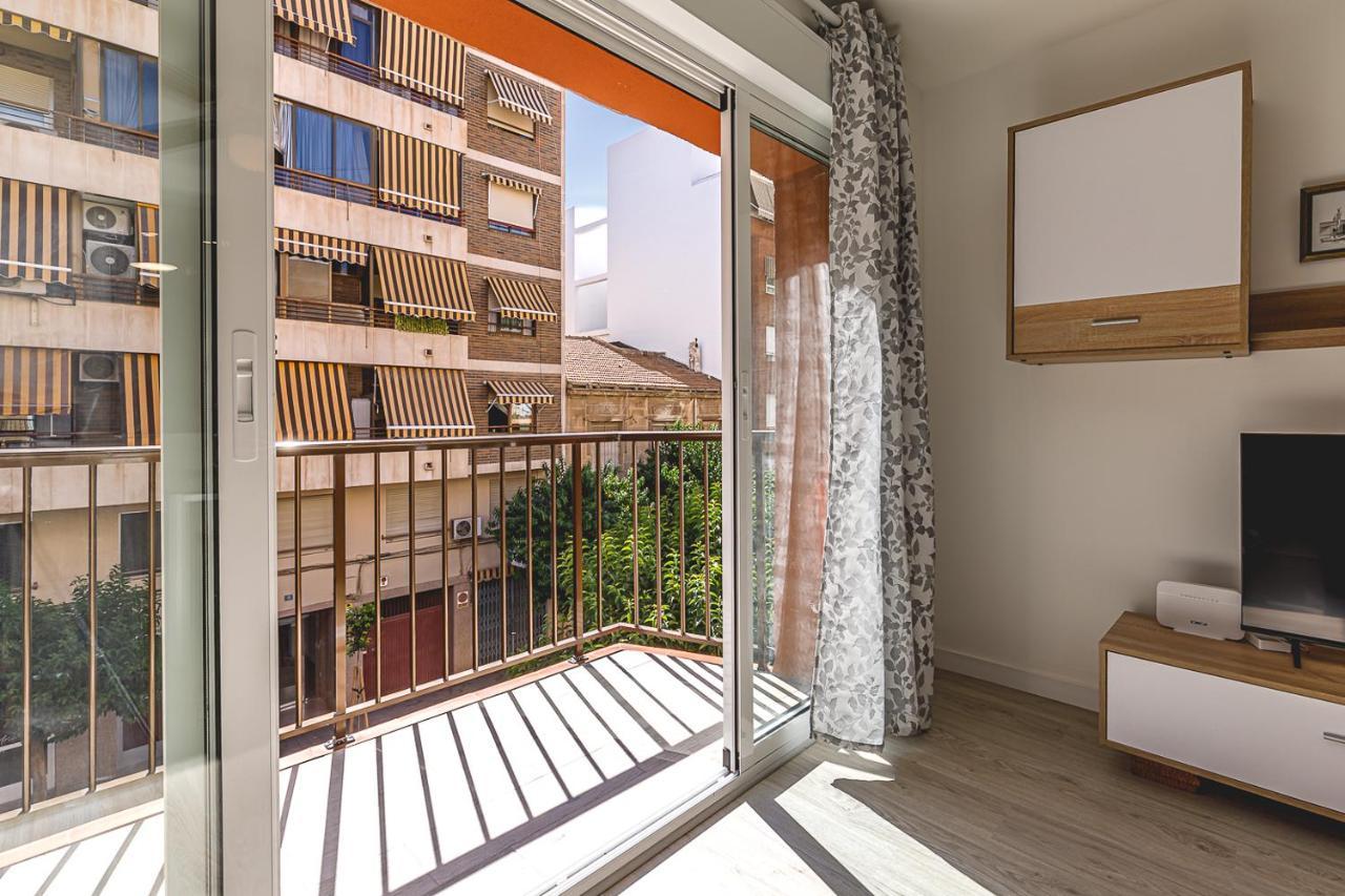 Luminoso Y Acogedor Apartamento Con Ac Alicante Bagian luar foto